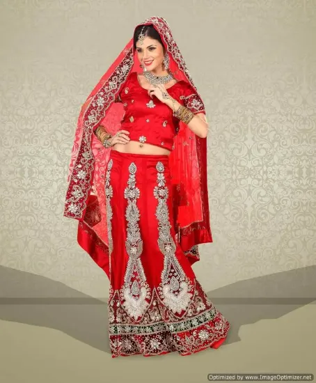 Picture of ethnic designer lehenga indian pakistani bridal leheng,