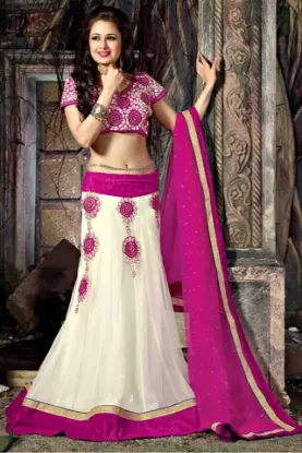 Picture of ethnic designer lehenga indian pakistani bridal lehenga