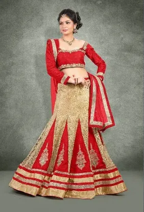 Picture of ethnic designer lehenga indian pakistani bridal lehenga