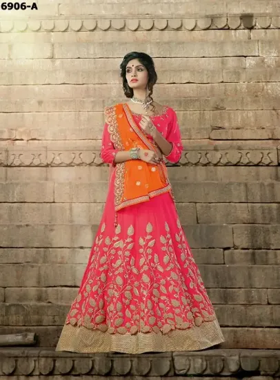 Picture of ethnic indian designer lehenga choli pakistani lengha p