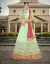 Picture of ethnic wear bandhej cotton cambric lehenga choli sequi,