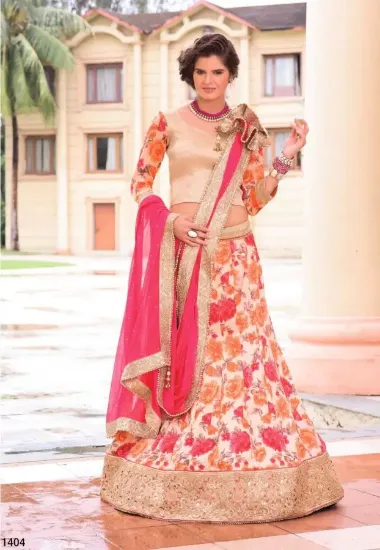 Picture of exclusive indian designer bollywood wedding blue & pink