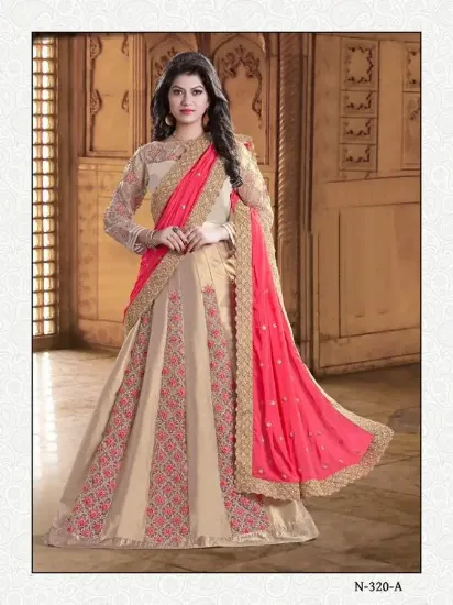 Picture of festival designer bollywood pakistani lehenga saree ind