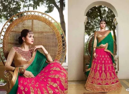 Picture of flipkart bollywood lehenga,ghagra choli video cuttingc,