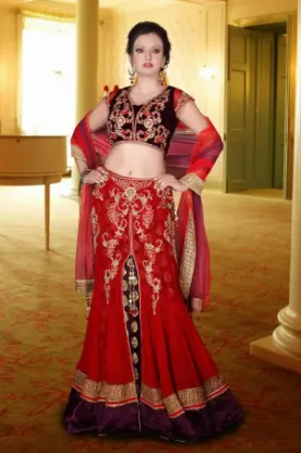 Picture of flipkart bollywood lehenga,ghagra choli video cuttingch