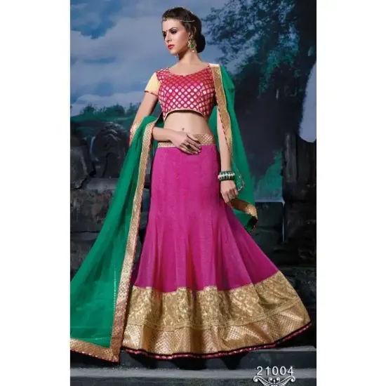 Picture of girls stomodest maxi gownork lehenga choli size,choli,l