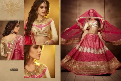 Picture of h. m. bridal lehenga delhi,lehenga choli market in mum,