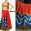 Picture of heavy lehenga choli multi sequence work bollywood styl,