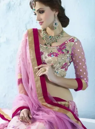 Picture of how to choose a bridal lehenga,lehenga choli flipkartc,