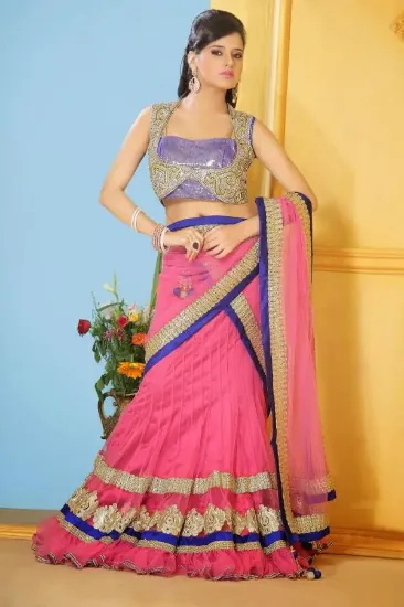 Picture of how to design a chaniya choli,lehenga saree fancychaniy