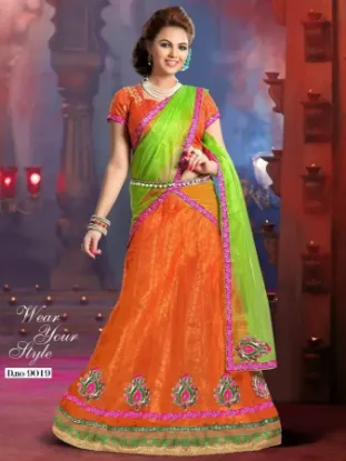 Picture of how to make a line lehenga,ghagra choli ahmedabadchani,