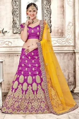 Picture of how to stitch net lehenga at home,lehenga quorachaniya 