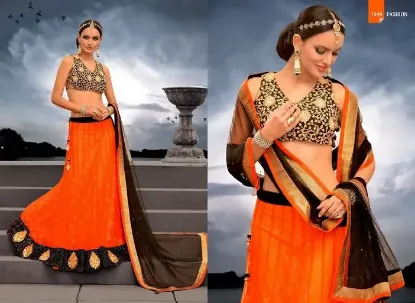 Picture of indian bollywood chaniya lehenga navratri designer par,