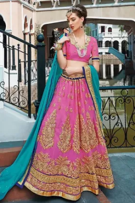 Picture of indian bollywood dress designer women lehenga choli we,