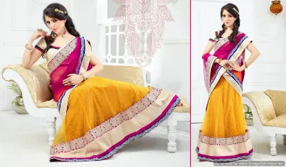 Picture of indian bollywood latest wedding designer wear lehenga c