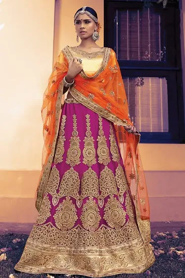 Picture of indian bollywood lehenga blouse dress designer pakistan