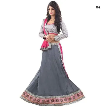 Picture of indian bollywood lehenga choli women designer wedding d