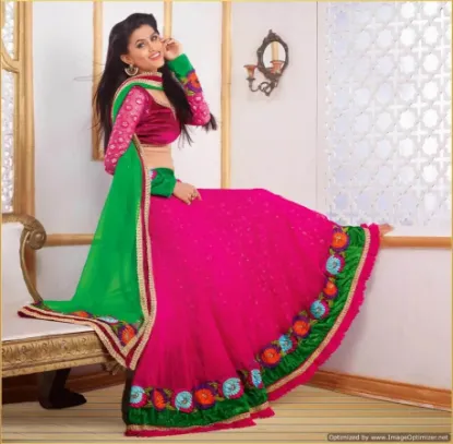 Picture of indian bridal lehenga bollywood star wedding party wea,