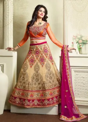 Picture of indian bridal lehenga choli bollywood collection desig,