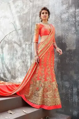 Picture of indian bridal wedding lengha lehenga lehanga lehnga cho