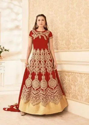 Picture of indian designer bridal lehenga pakistani wedding party 