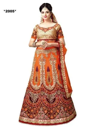 Picture of indian designer lehenga choli dress pakistani party bri