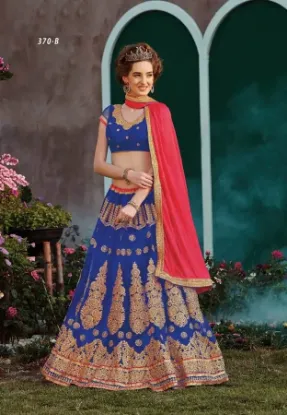 Picture of indian designer lehenga choli party wear wedding ethni,