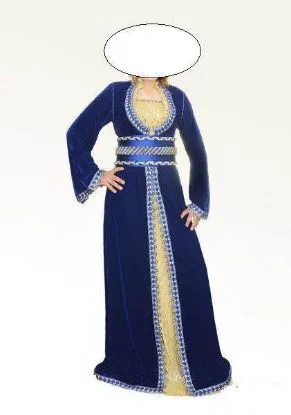 Picture of wedding gown in fifty shades moroccan style outfitd aba
