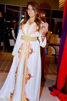 Picture of wedding gown jewelry abaya jilbab kaftan dress dubai ka