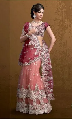 Picture of indian designer lehenga cholipakistani bridal wedding w