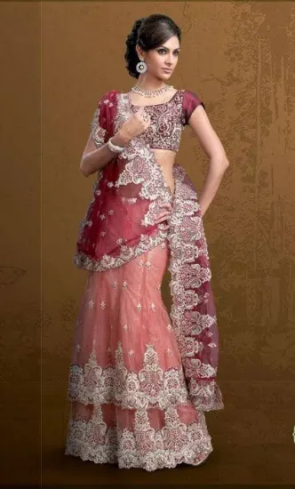 Picture of indian designer lehenga cholipakistani bridal wedding w