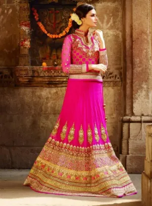 Picture of indian designer lehenga pakistani bridal lehenga choli 