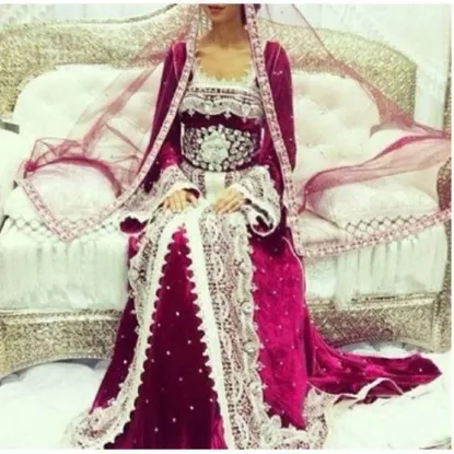 Picture of wedding gown kleinfeld abaya jilbab kaftan dress dubai 