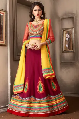 Picture of indian designer lehenga pakistani wedding lehenga choli