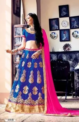 Picture of indian designer lehenga party wear ethnic bollywood lah