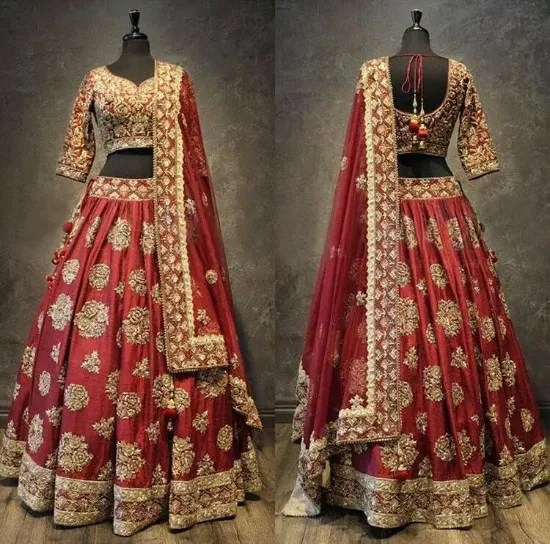 Picture of indian designer lehengapakistani wedding party wear le,