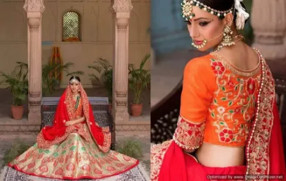 Picture of indian designer pakistani party lehenga choli wear wom,