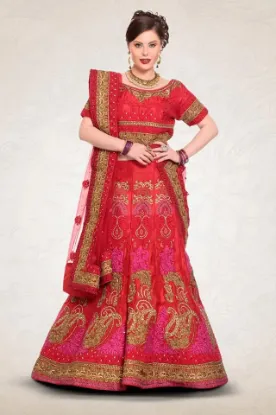 Picture of indian designer party wear lehenga ethnic pakistani bri