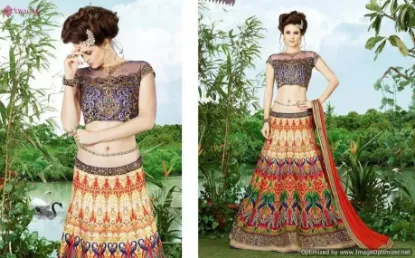 Picture of indian designer saree lehenga pakistani gown women bol,