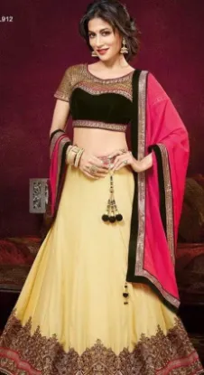 Picture of indian ethnic designer lehengapakistani bollywood lehen