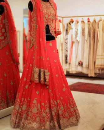 Picture of indian ethnic designer lehengapakistani bridal lehenga,