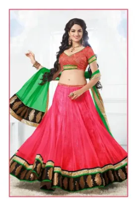 Picture of indian ethnic designer party wear lehengapakistani bri,