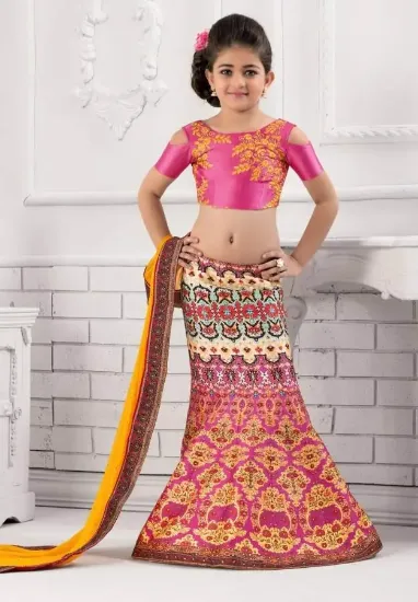 Picture of indian ethnic designer traditional bollywood lehenga pa