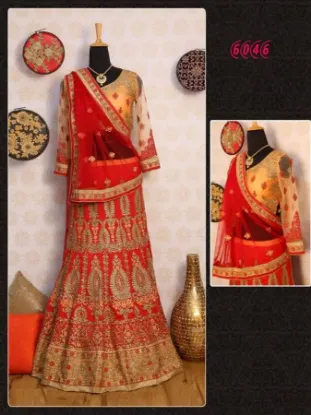 Picture of indian ethnic pakistani traditional party wear designe,