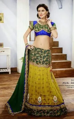 Picture of indian lehenga choli bollywood pakistani ethnic party w