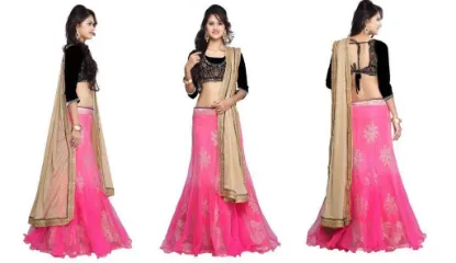 Picture of indian lehenga choli festival party wear designer weddi