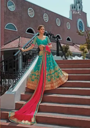 Picture of indian modest maxi gown wedding women pakistani lehenga