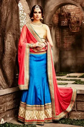 Picture of indian pakistani bridal lehenga ethnic designer lehenga