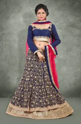 Picture of indian pakistani lehenga ethnic designer lehenga choli 