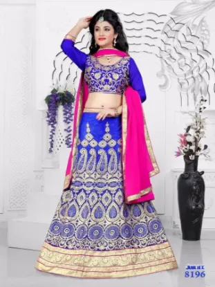 Picture of indian pakistani lehenga ethnic designer lehenga choli,